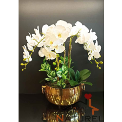 Büyük Orkideli Vazo (OV-CCK016)