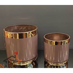 2'li Silindir Metal Vazo (CM-HF821-822)
