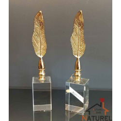 2'li Metal Tüy Kristalli (NC198553)