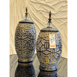 2'li Seramik Küp (NTR-60255-60256)
